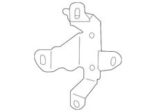 Genuine Subaru Blind Spot Radar Mount Bracket 87613XC000