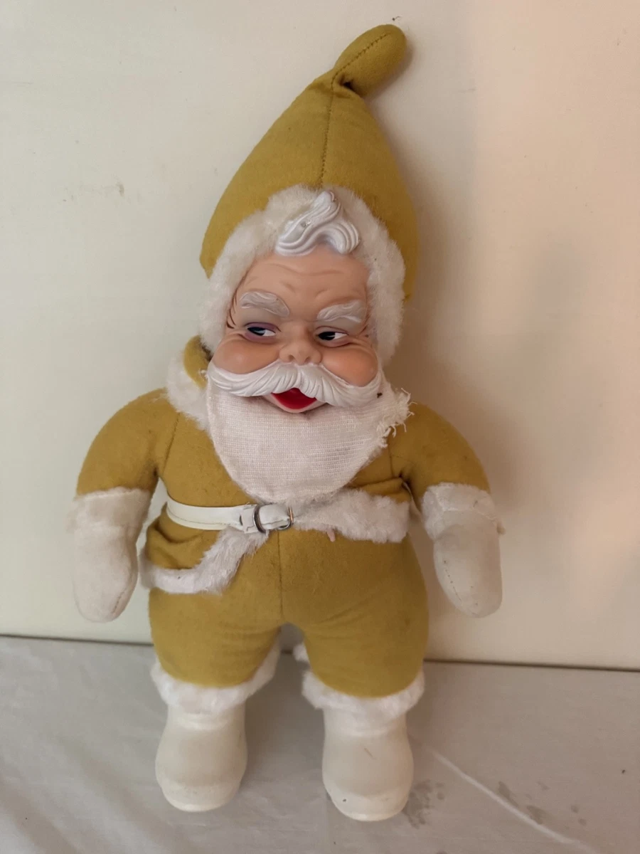 Rubber Face Plush In Santa Figures (1946-1990) for sale | eBay