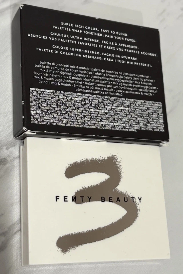 Paleta de Sombras Fenty Beauty Rihanna Snap Shadow Mix & Match 3 Neutros Profundos - Imagem 4 de 4