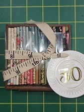 Moda 50th Anniversary MINIATURE Just A Little Box With Fabric & House pattern