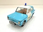 Vintage Corgi Light Blue SUNBEAM IMP POLICE CAR with Gem Headlights