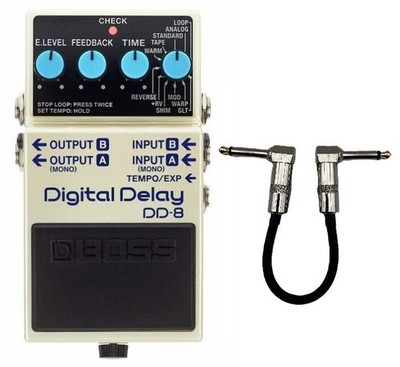 BOSS DD-8 Digital Delay 11 modes Pedal Brand NEW with CANARE patch cable
