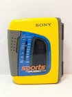 Vintage Sony Sports Walkman WM-FS191 AM/FM Radio Cassette Player- Untested