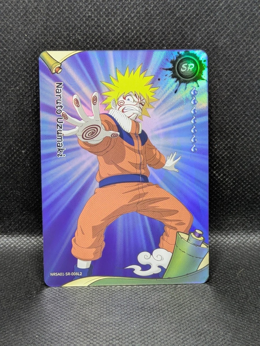 NARUTO ナルトカードゲーム CCG 二尾 SR Naruto Uzumaki NRSA01-SR-008L2 Naruto Kayou Card (ENGLISH) | eBay