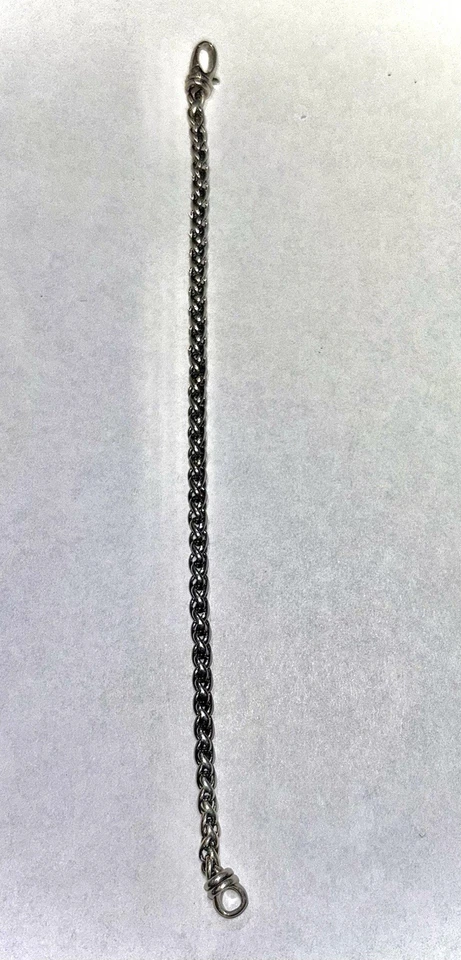 Pulsera Cadena Trigo David Yurman 7.5 Longitud Excelente Estado Foto 4 de 4