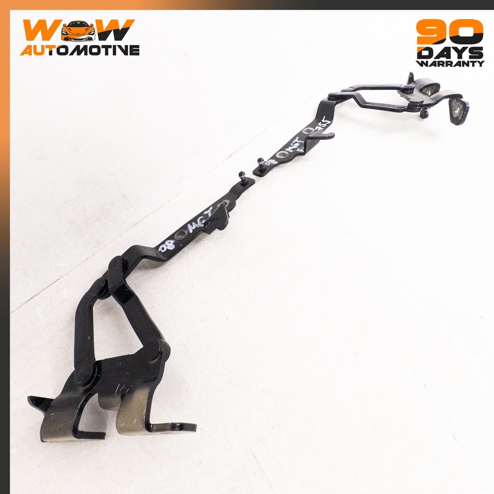 03-19 MASERATI GRANTURISMO QUATTROPORTE FRONT LEFT RIGHT HOOD HINGE BRACKET OEM