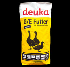 deuka G/E-FUTTER gekörnt 25 kg Gänse Enten Wassergeflügel Mastfutter Reifefutter