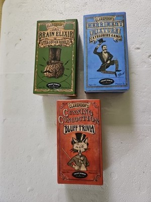  University Card Games THREE Game Gift Pack Front Porch Classics, New in box