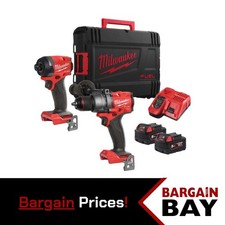Milwaukee M18FPP2A3-502X Fuel Gen4 Combi Drill and Impact Driver Kit 2 x 5.0Ah