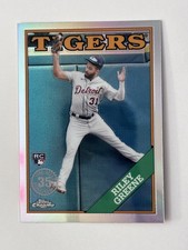 2023 Topps Chrome - 1988 Topps Baseball Riley Greene #88BC-5 (RC)