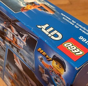 LEGO CITY: Heavy-duty Rescue Helicopter (60166); NEW; minor dents (see photos)