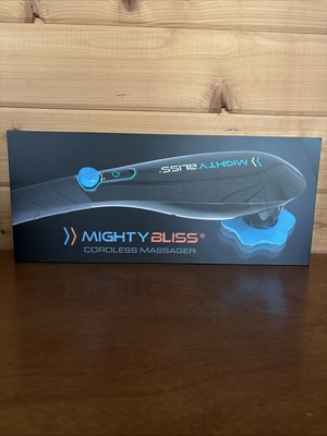 Mighty Bliss MB-201 Plastic Cordless Massager On Box *Unused