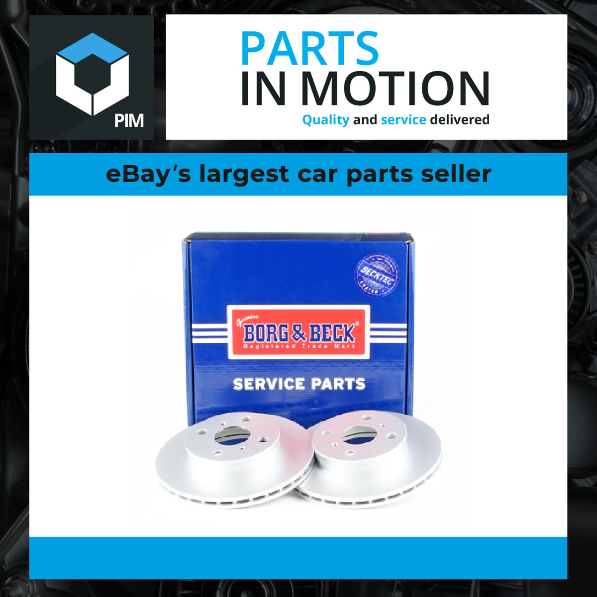 2x Brake Discs Pair Vented Front 238mm BBD4039 Borg & Beck Set 4351212250 New