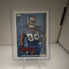 Topps 2010 Rookie Jason Pierre-Paul New York Giants #23 NFL Football Card. rookie card picture