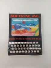 Shark's Treasure 16K (Timex TS1000 /Sinclair ZX81) Softsync, Inc. Video Game NEW