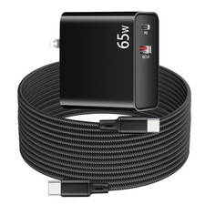 PD 65W USB Super Fast VR Charger with Meta Oculus Quest 3s, Quest 3 2 - Dual ...