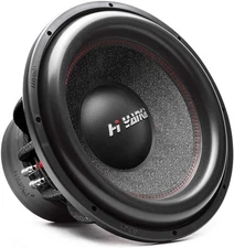 H YANKA BSF-10-2 10 Inch Subwoofer - 1200W 10 Subwoofer, Reddish Black 