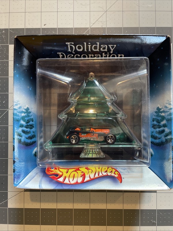 2002 Hot Wheels Holiday Decoration Ford B0980 New In Box