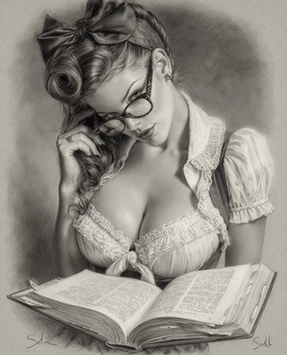 8x10 Character Illustration Art Print - 307749546