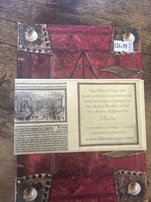 Harry Potter Hogwarts Universal eReader Case (Kindle, Nook) - KleverCase - NEU!