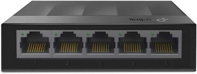 TP-Link LS1005G 5-Port Desktop Switch 5 x Gigabit Auto-Negotiation RJ45 Ports