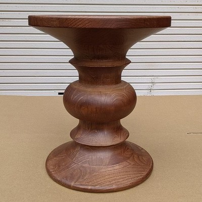 Wood Stool Eames Chair Stool TypeA Brown Generic Reproduction Products Unused JP