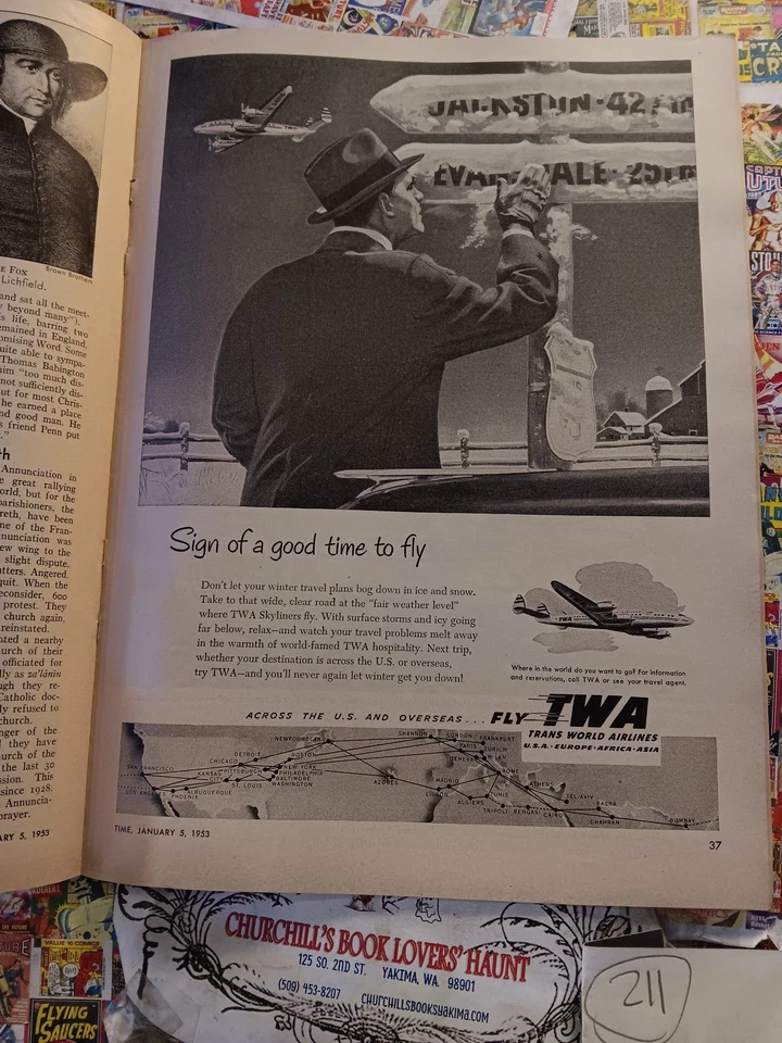 Time Magazine - January 5, 1953 - Image 3 of 4