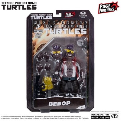 McFarlane Toys Bebop (Teenage Mutant Ninja Turtles) + Comic Page Puncher