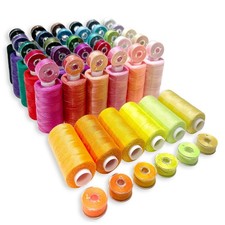 72 PCS Sewing Thread Kit, 36 Assorted Colors Machine Threads 36 Colors-72
