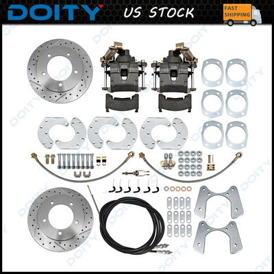 #ad New For 9 Inch pre 1987 Ford truck or Bronco Rear End Disc Brake Kit Brand $605.41