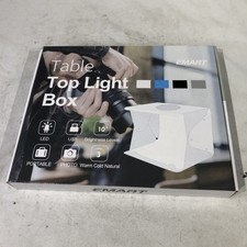 Emart 14" x 16" Photography Table Top Light Box 52 LED Portable Photo Studio