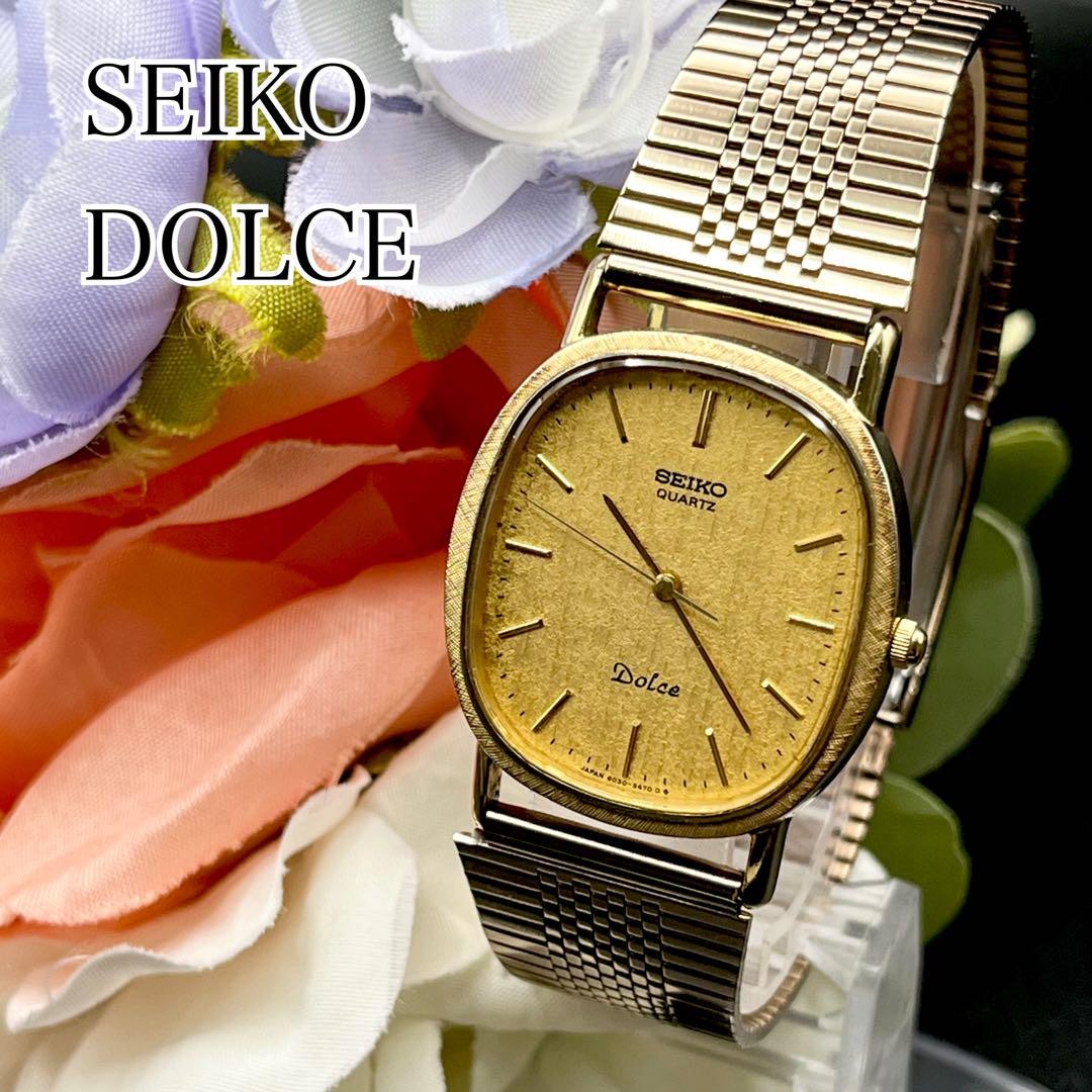 Seiko Dolce Gold Women's Quartz Wristwatch in Excellent Condition