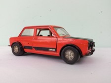 POLITOYS S7 FIAT 128 RALLY SCALA 1:25 ARANCIONE ARANCIO NERO