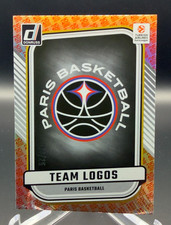 2024-25 Panini Donruss Euroleague - Team Logo Paris Basketball #9 25th...