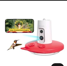 NEW - Birdfy Smart Humming Bird Feeder with Camera - 1080P FHD - AI Identify
