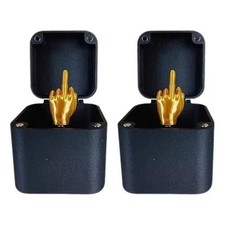 Prank Hand Pop-Up Gift Box 1pc Middle Finger Double Prank Surprise Gift Box