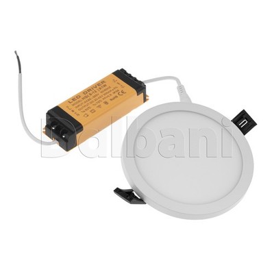 4pcs 9W 6000k White Modern Slim Design Thin Bezel Ceiling Round Panel Down Light