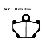 Bremsbelag BremsbeläGe EBC FA081 Vorne FüR Yamaha RD 350 LC Ypvs Bj. 1983-1984