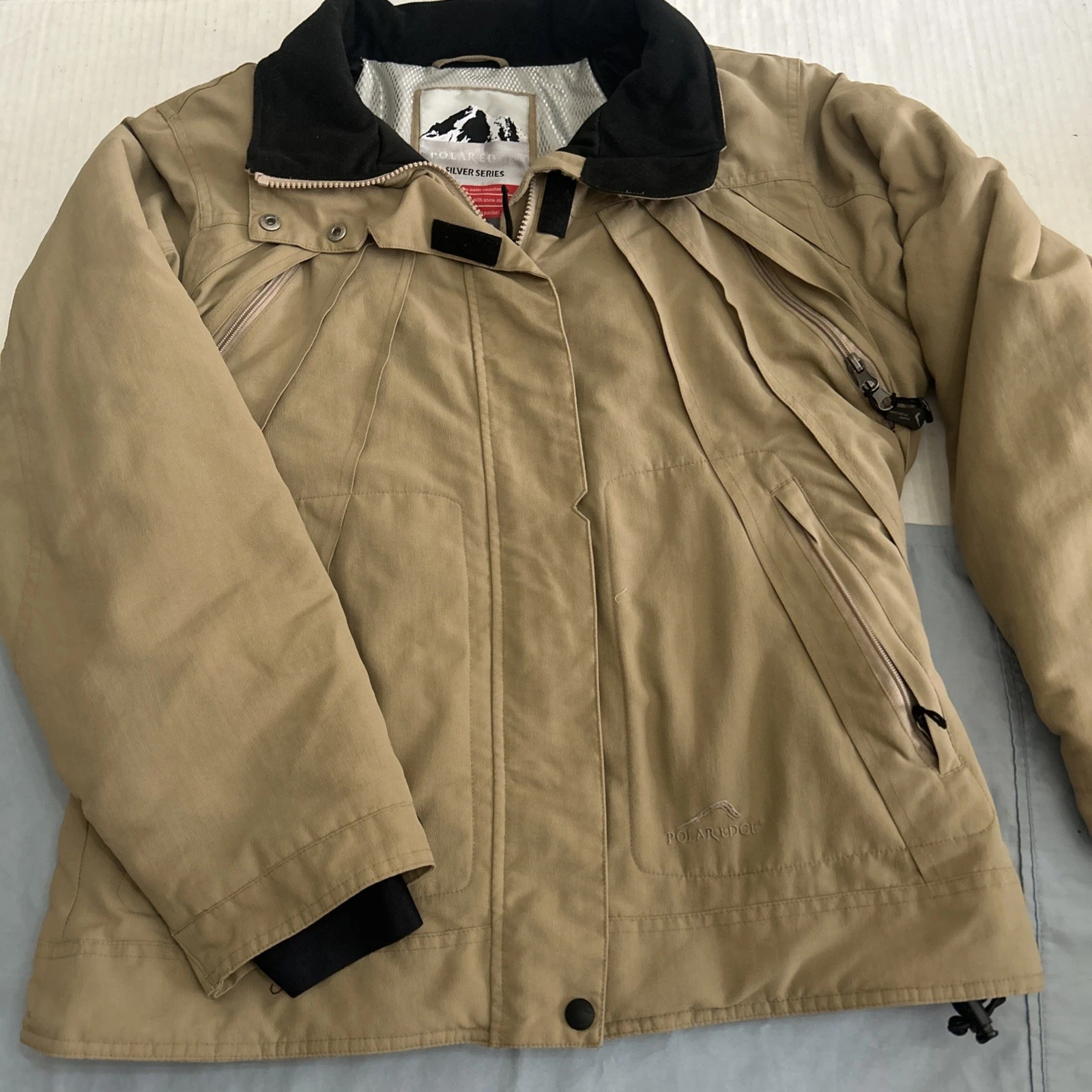 Polar Edge Ski Jacket Silver Series Snow Winter Tan Beige Women's Sz XL
Opens in a new window or tab