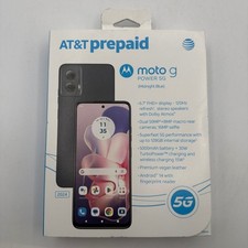 Motorola Moto G Power 5G 2024 AT T Prepaid 128GB Midnight Blue XT2415-3
