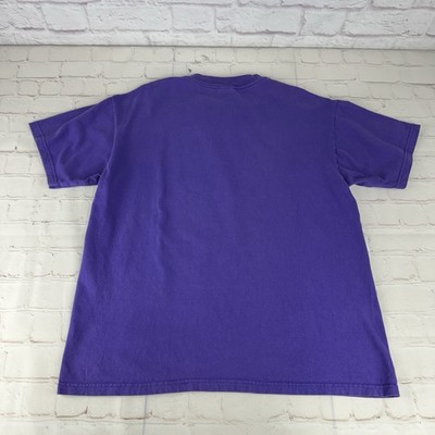 Vintage 90's Hog Ranch Radio 88.1 Hanes Beefy-T Purple T-Shirt