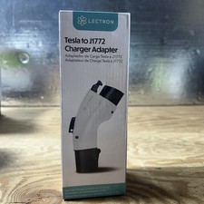 Lectron J1772 Charger Adapter For J1772 Electric  Vehicles- White