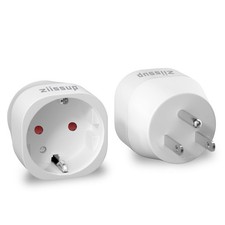 European to USA Plug Adapter, EU to US Plug Adapter, Europe to USA Travel Conver