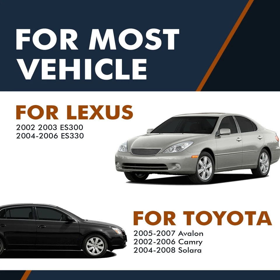 Rotores de disco de freno traseros 269 mm para Toyota Avalon 2005-2007 Foto 2 de 4