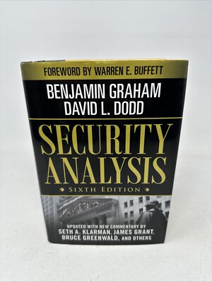 Security Analysis : 6th Edition by Graham (Hardcover, 2009, with CD!)
