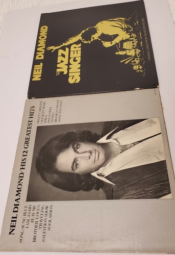 NEIL DIAMOND: "HIS 12 GREATEST HITS" & "THE JAZZ SINGER" 2 CLASSICS VINYL LP - Picture 10 of 12