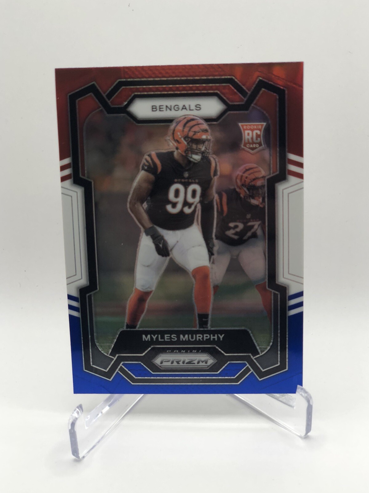 2023 Panini Prizm Myles Murphy RC Rookie Red White Blue #320