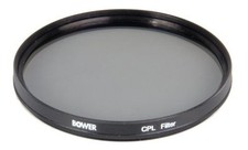 Bower 52mm Circular Polarizer Digital Multi Coated Filter for Nikon 18-55 Lens
