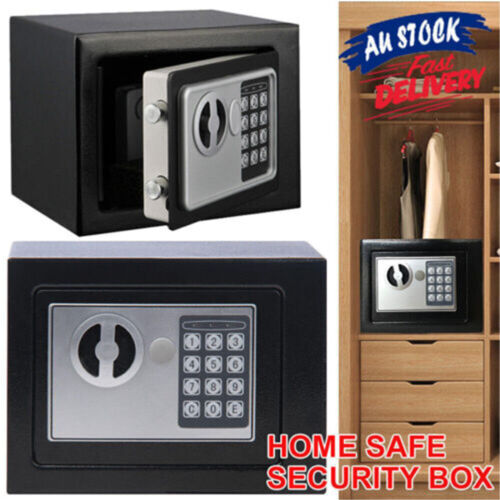 New Digital Electronic Safe Security Lock Cash Jewelry Steel Deposit Safe Box - Picture 1 of 10
