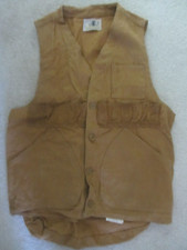 Vintage Black Sheep Vest Size Small Brown Shooter Mens Hunters Hunting Casual